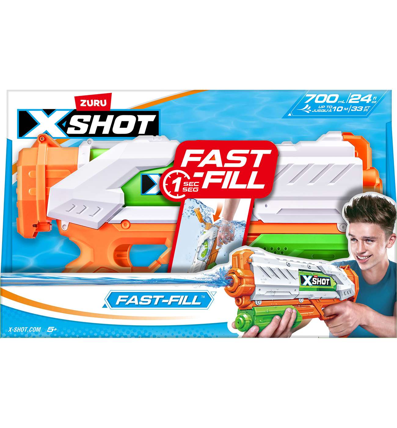 Zuru X-Shot Fast-Fill Water Blaster; image 1 of 2