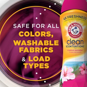 Arm & Hammer Clean Scentsations In-Wash Scent Booster Beads - Tropical Paradise, 24 oz