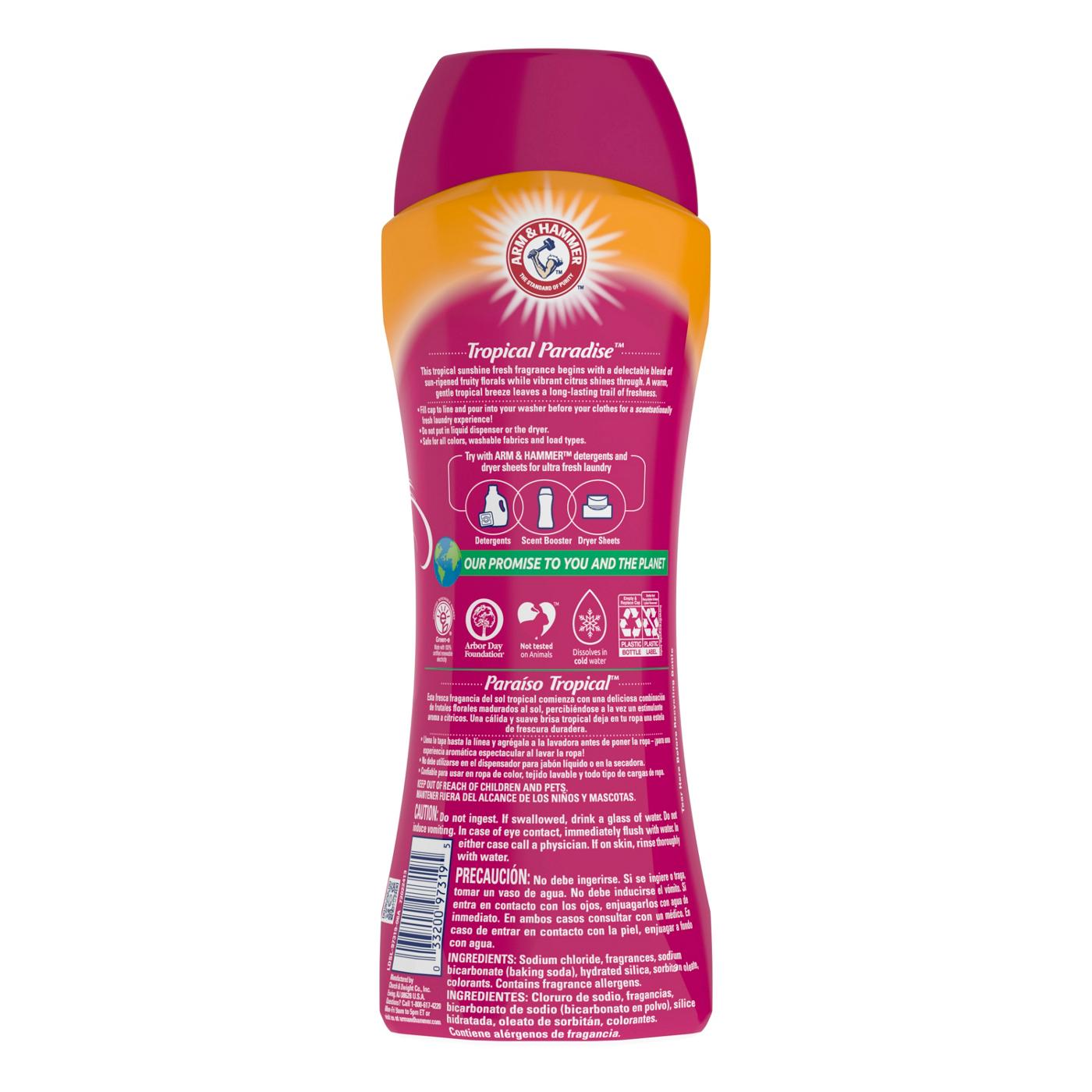 Arm & Hammer Clean Scentsations In-Wash Scent Booster - Tropical Paradise; image 2 of 2