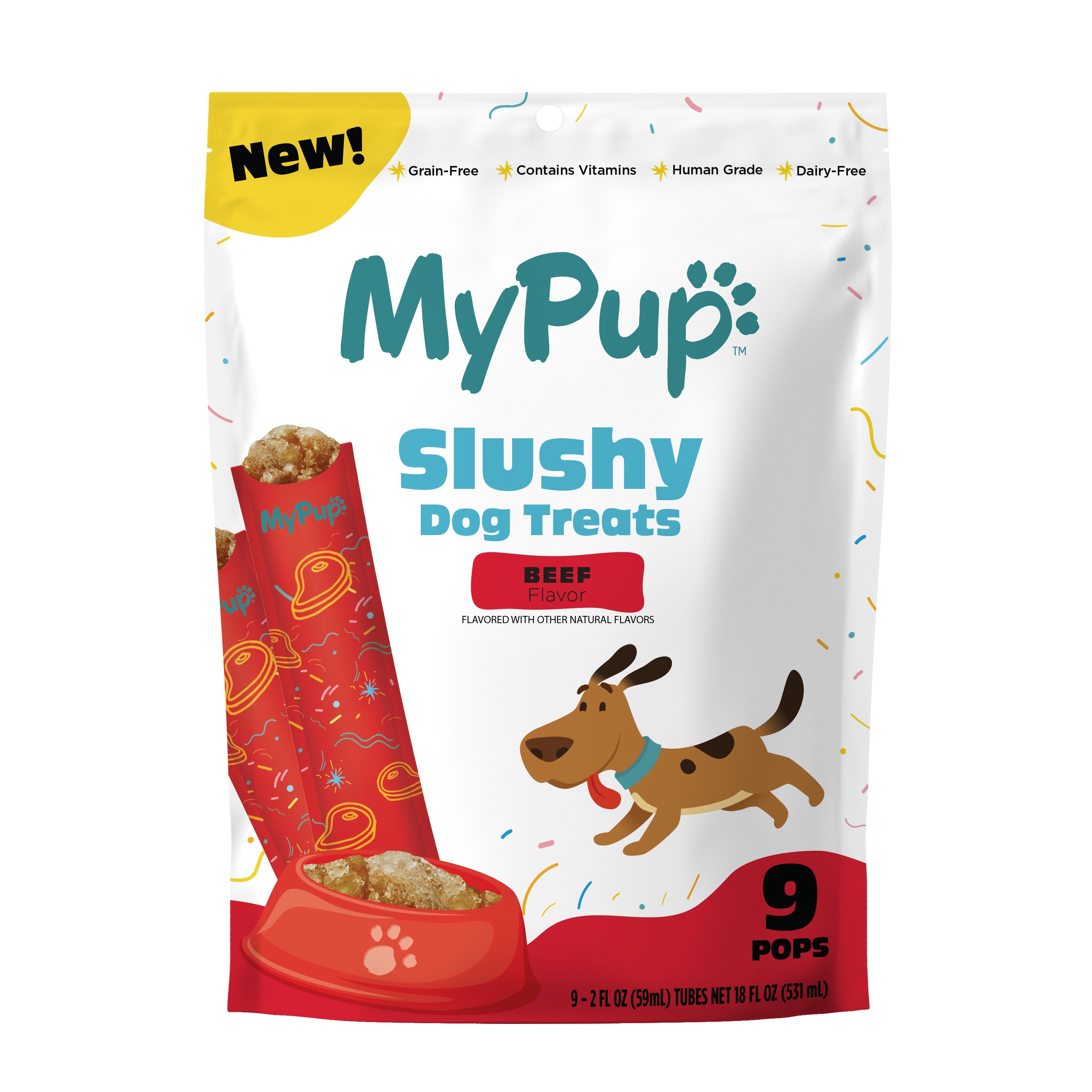 My Pup Beef Slushy Dog Treat Shop Soft & chewy treats at HEB