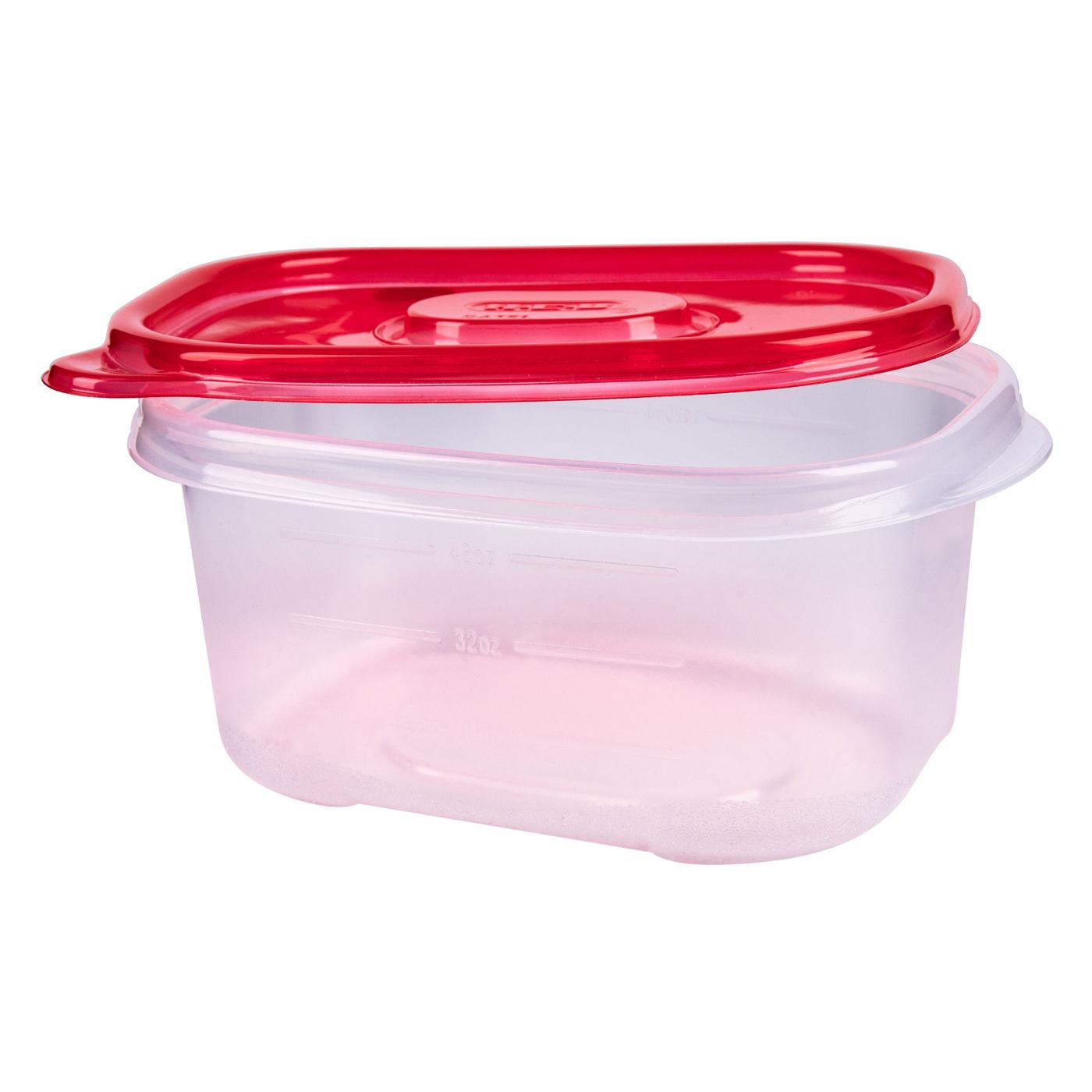 H-E-B Texas Tough Small Rectangle Reusable Containers with Lids
