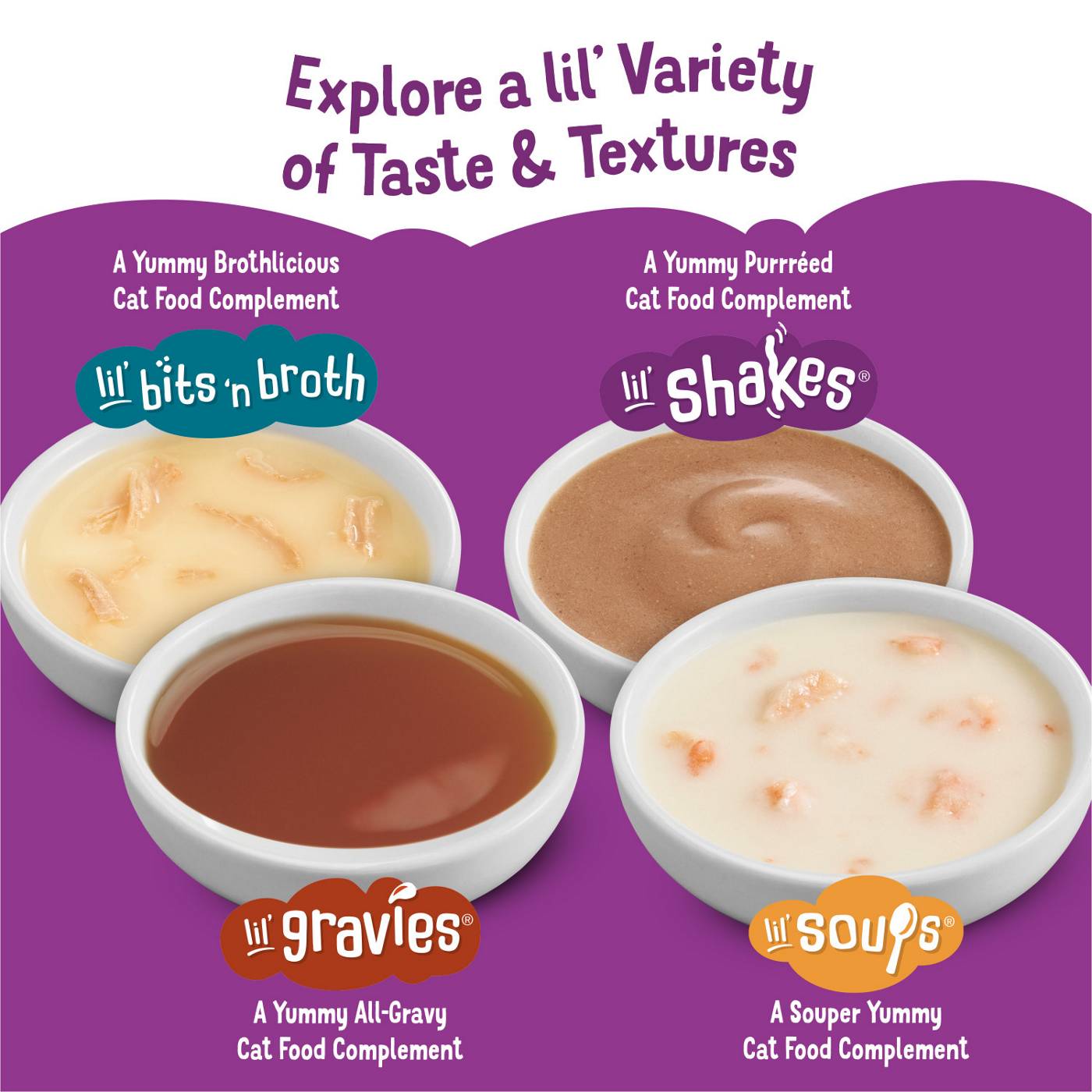 Friskies Purina Friskies Pureed Cat Food Topper, Lil’ Shakes With