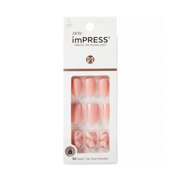 KISS imPRESS Short Press-On Manicure - Kingdom