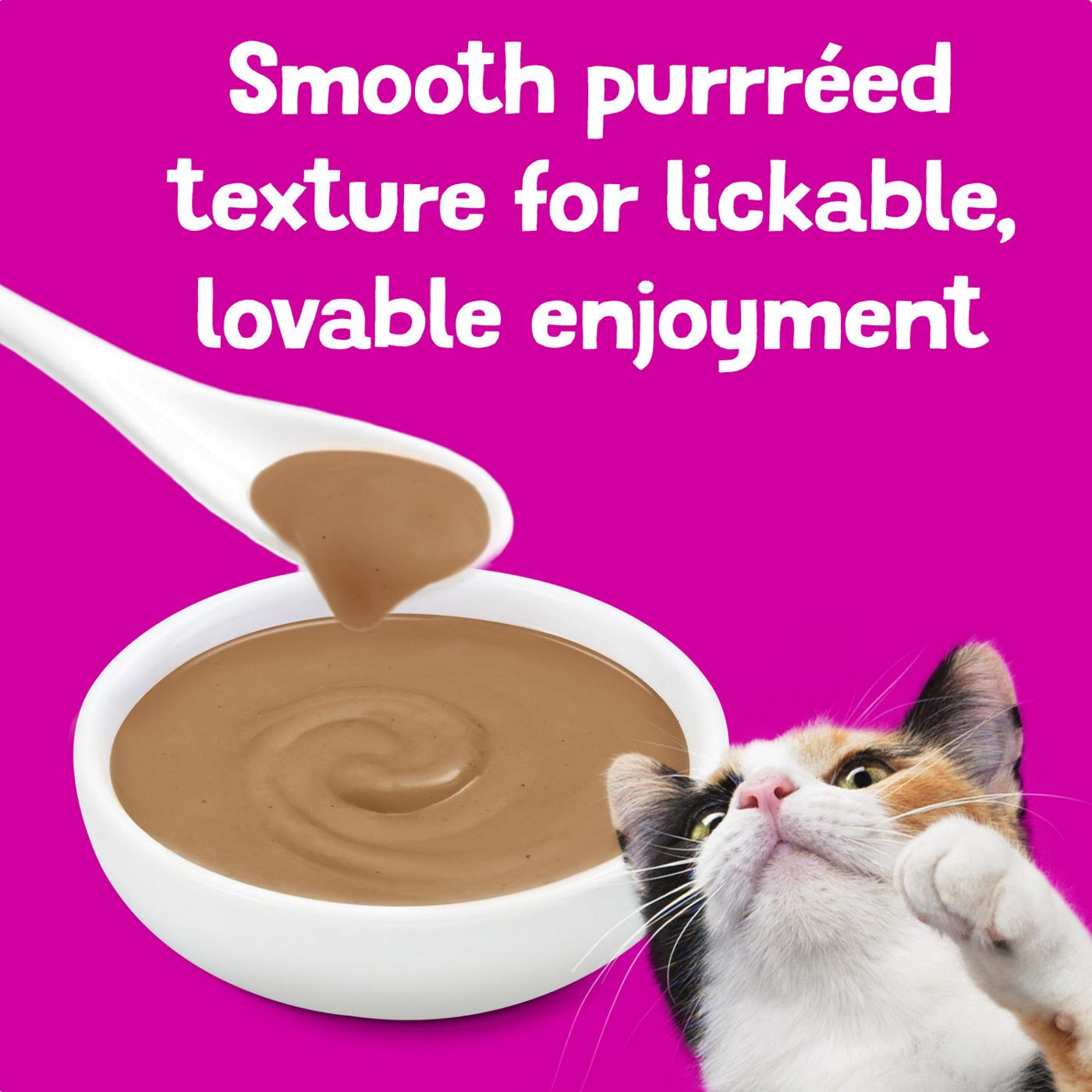 Friskies Purina Friskies Pureed Cat Food Topper, Lil’ Shakes With Enticing Chicken Lickable Cat Treats; image 5 of 8