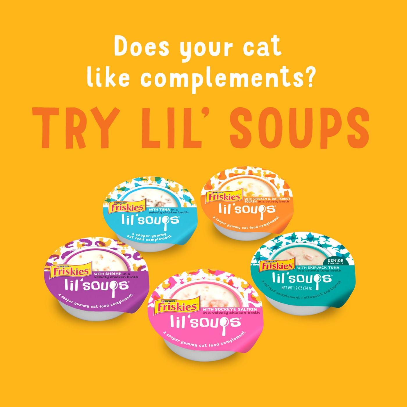 Friskies Purina Friskies Gravy Wet Cat Food Lickable Cat Treats, Lil' Grillers Seared Cuts With Chicken; image 4 of 7