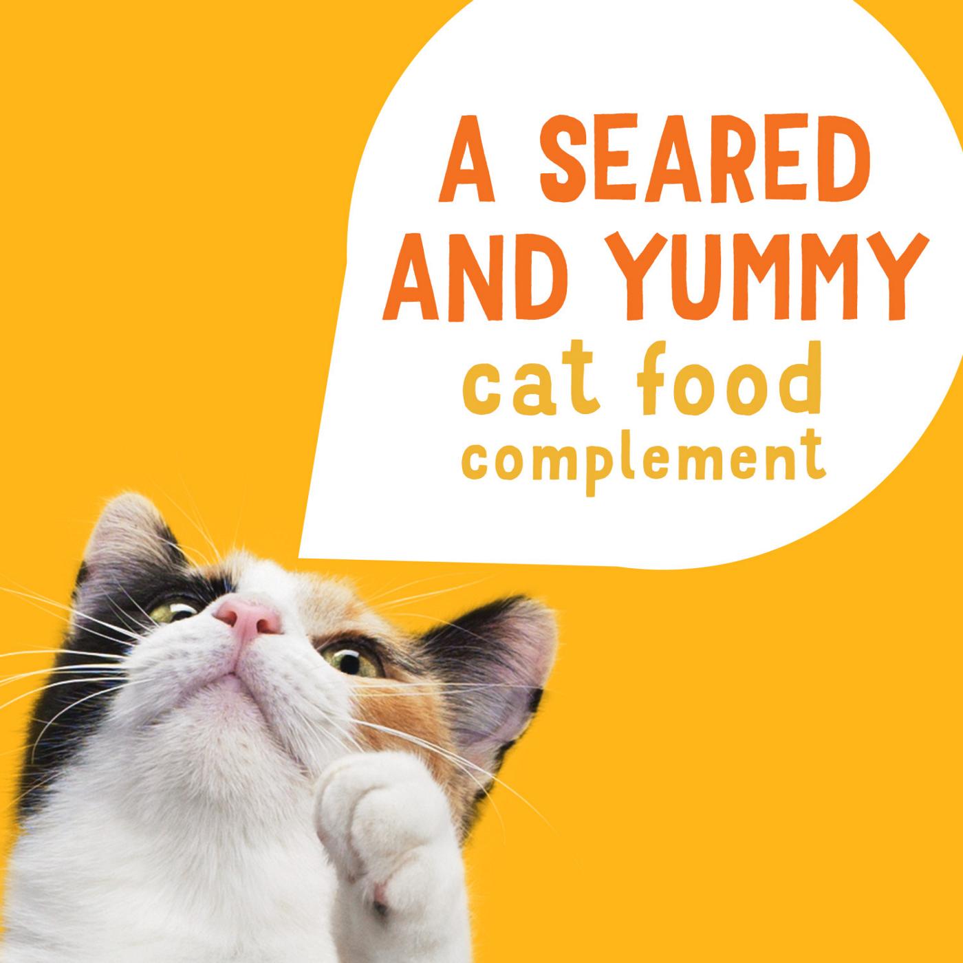 Friskies Purina Friskies Gravy Wet Cat Food Lickable Cat Treats, Lil' Grillers Seared Cuts With Chicken; image 6 of 7