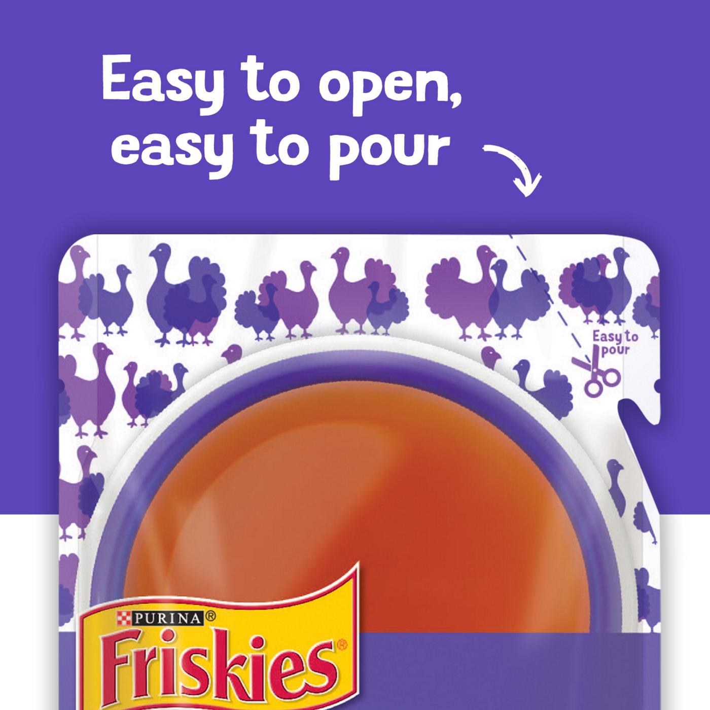 Friskies Purina Friskies Lil' Gravies Roasted Turkey Flavor Cat Food Lickable Cat Treats; image 5 of 7