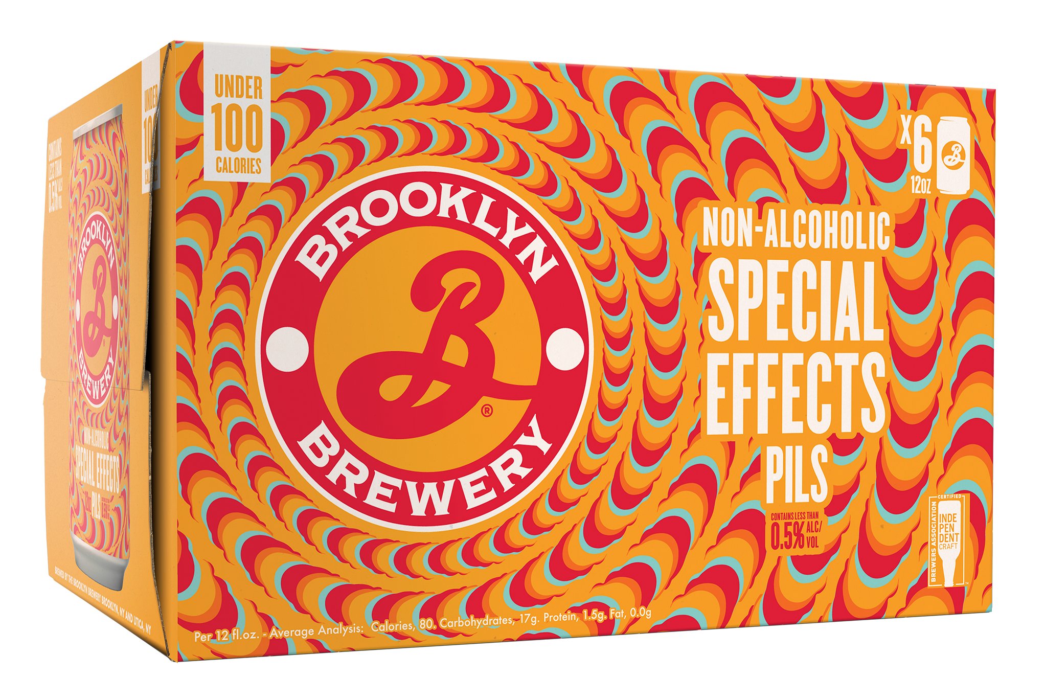 Brooklyn Non Alcoholic Special Effects Pils 12 oz Cans Shop Beer at HEB