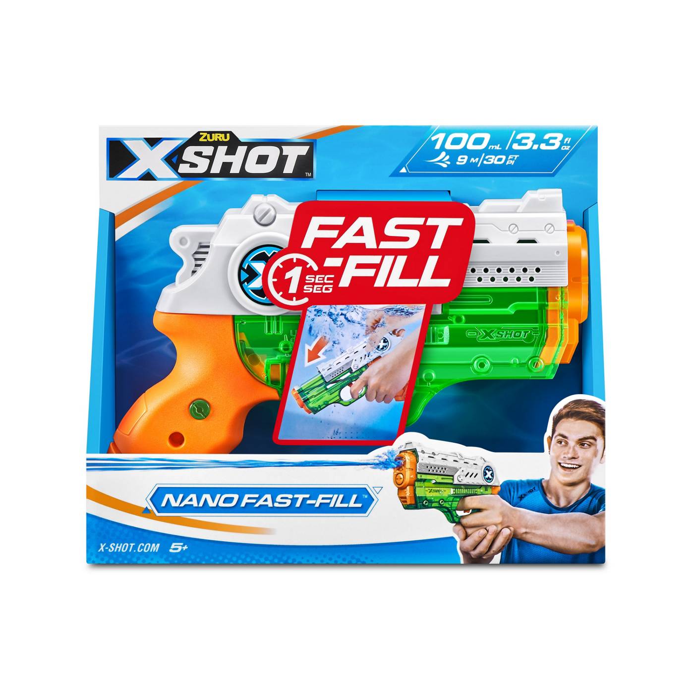 Zuru X-Shot Nano Fast-Fill Water Blaster; image 1 of 4