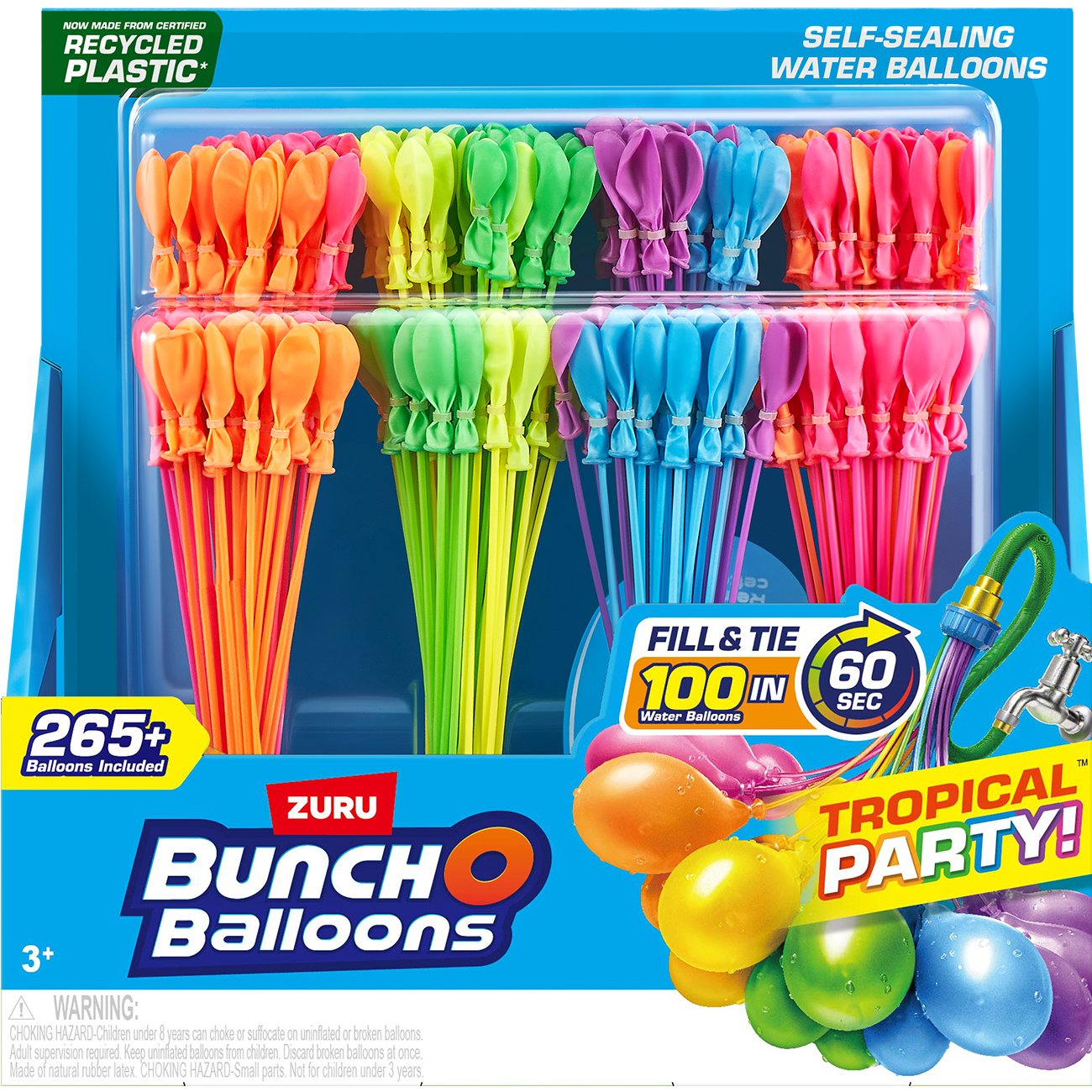 Zuru Bunch O Balloons Tropical Party Water Balloons Shop Yard