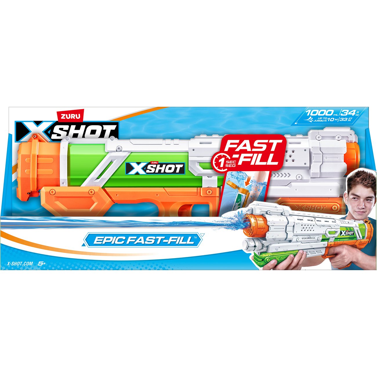 Zuru XSHOT Epic Fast-Fill Water Blaster - Shop Blasters at H-E-B