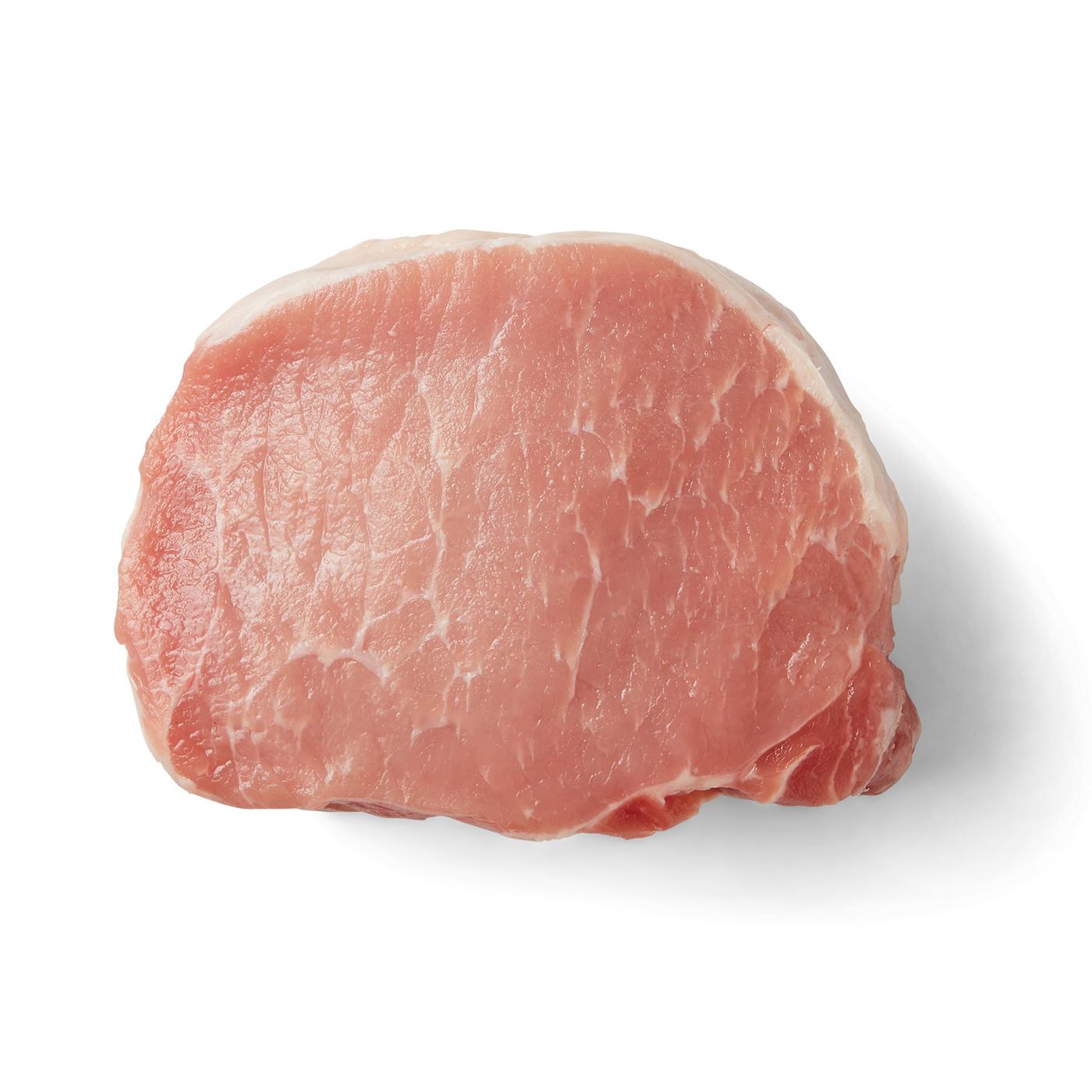 H-E-B Heritage Duroc Boneless Pork Chop, Double Thick Cut; image 1 of 4