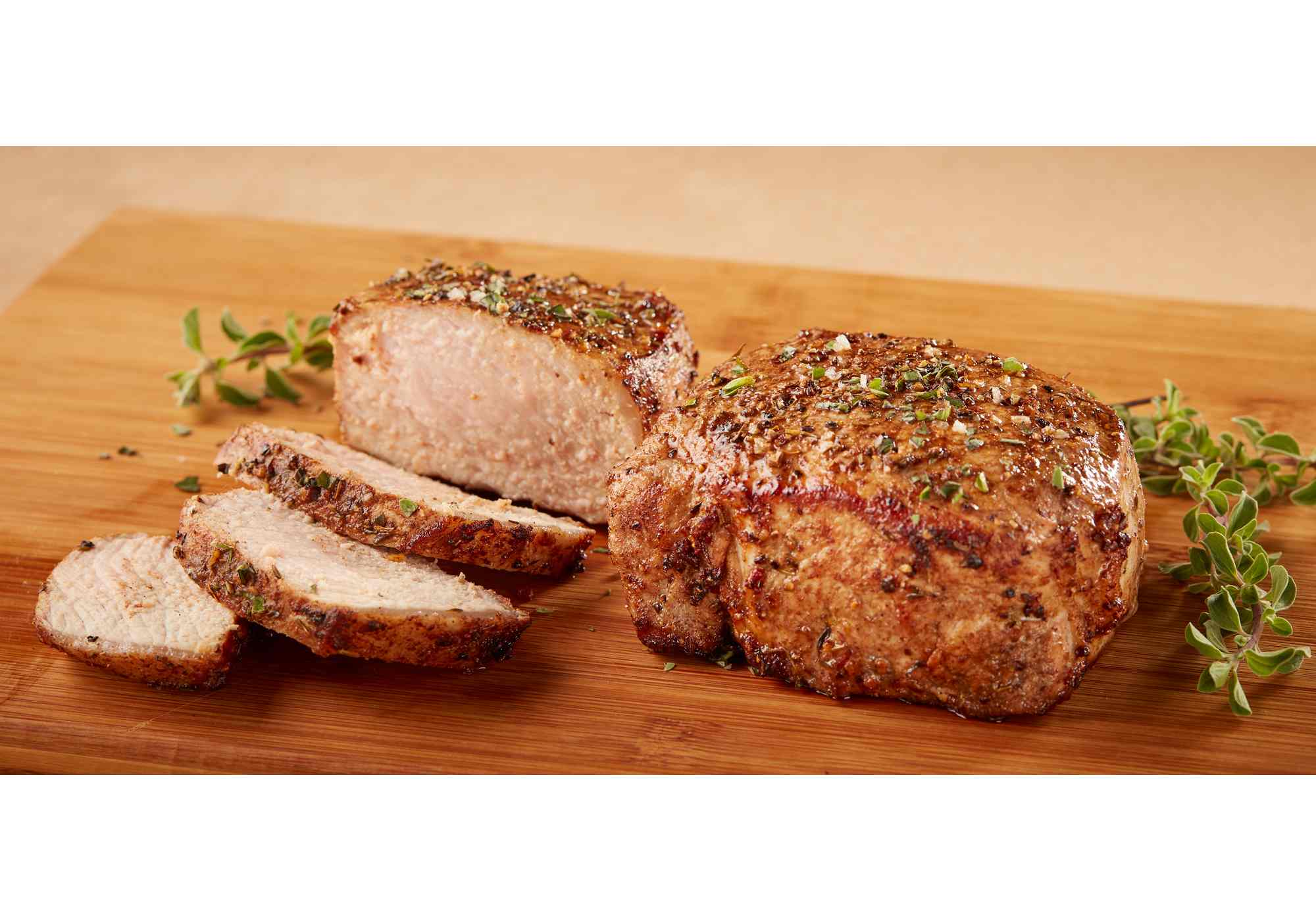 H-E-B Heritage Duroc Boneless Pork Chop, Double Thick Cut; image 2 of 4