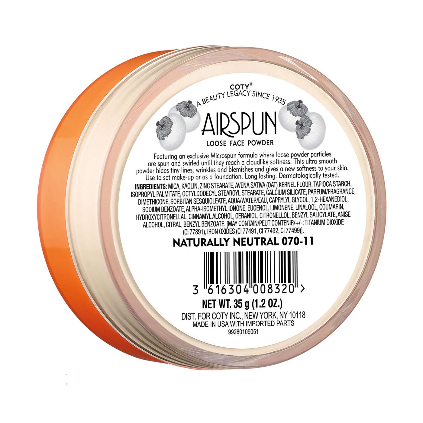 Coty Airspun Loose Face Powder - Naturally Neutral; image 2 of 6