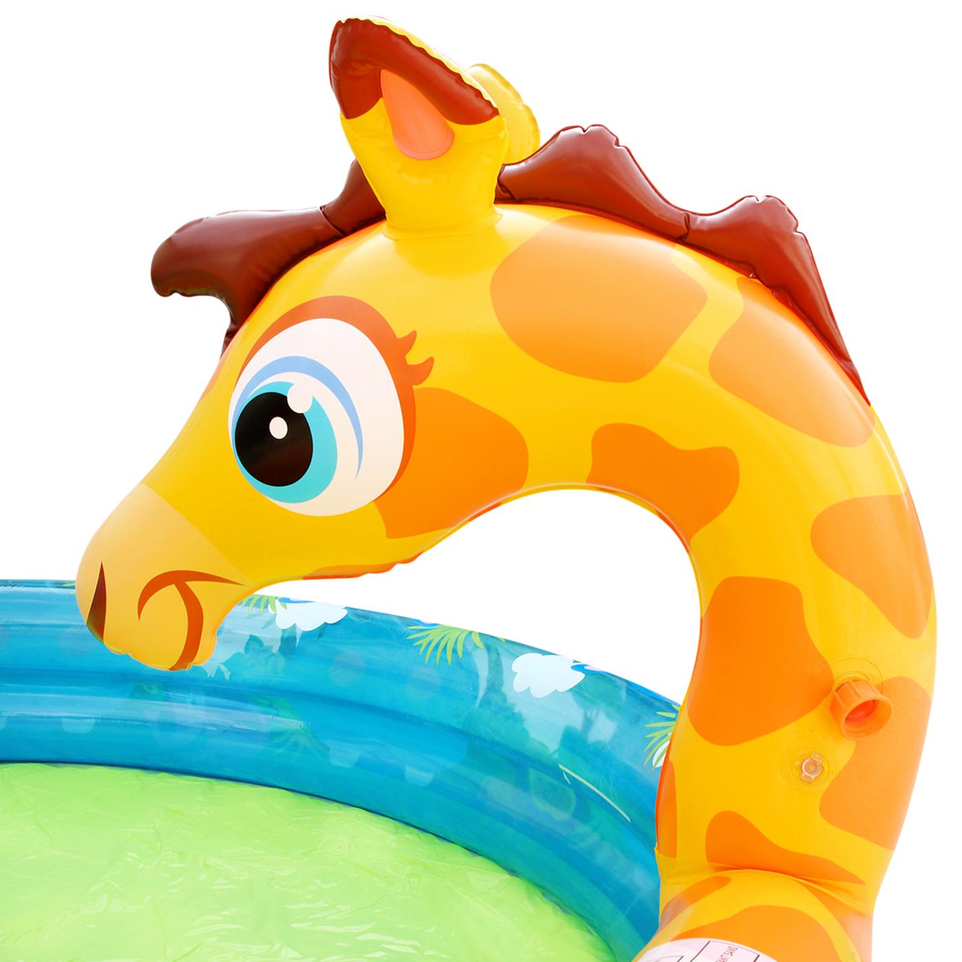 Banzai Spray 'N Splash Inflatable Giraffe Pool; image 4 of 5