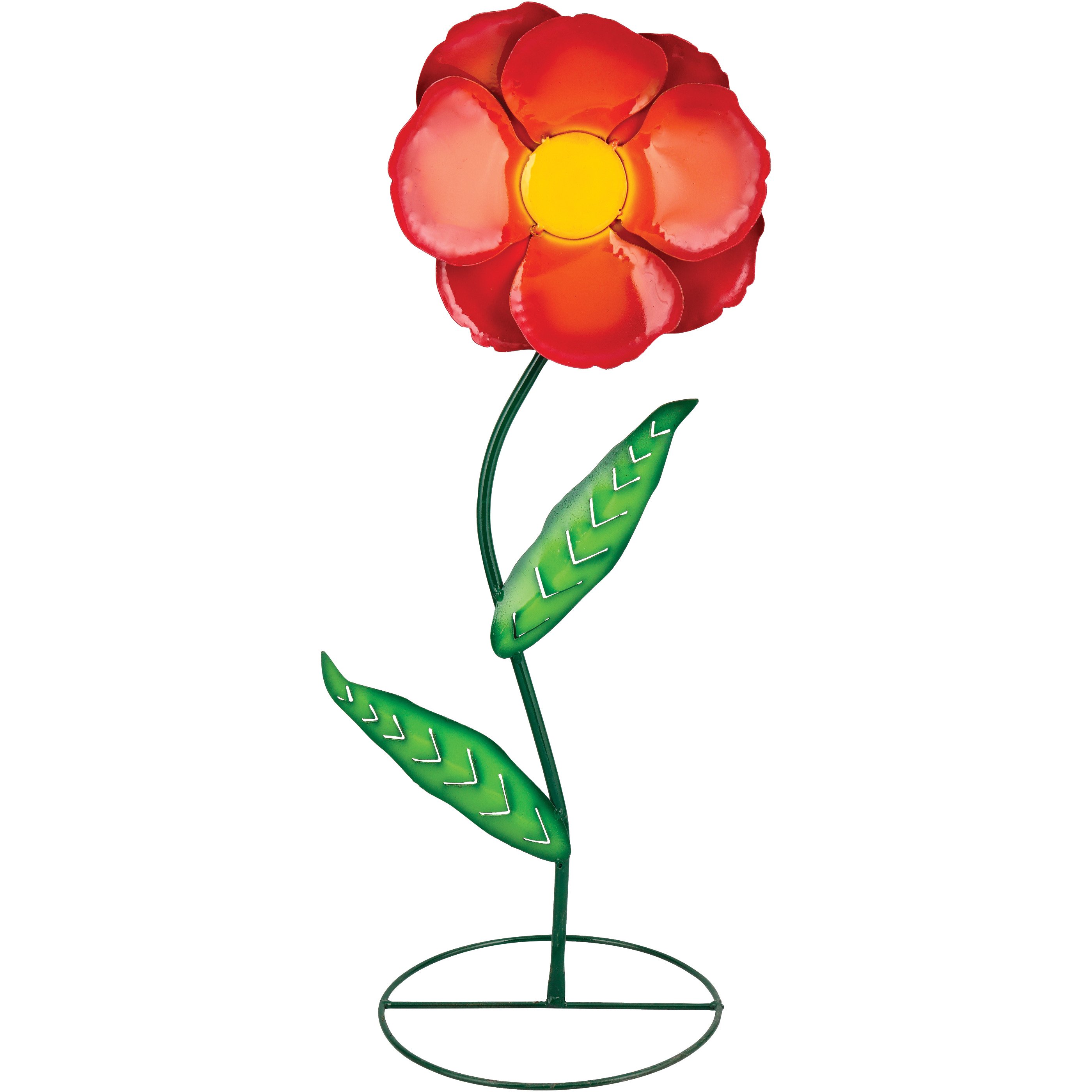 Creative Décor Sourcing Metal Orchid Garden Stand Orange Shop