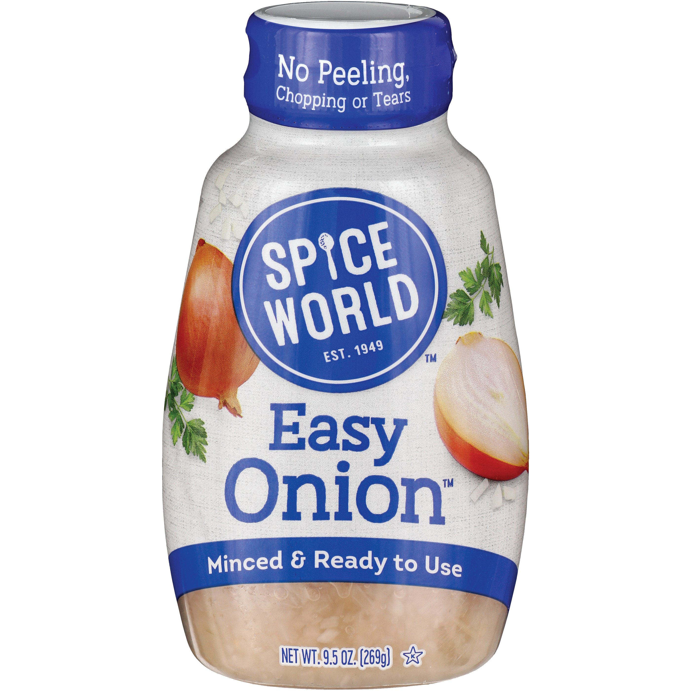 Spice World Squeeze Minced Easy Onion Shop Onions & garlic at HEB