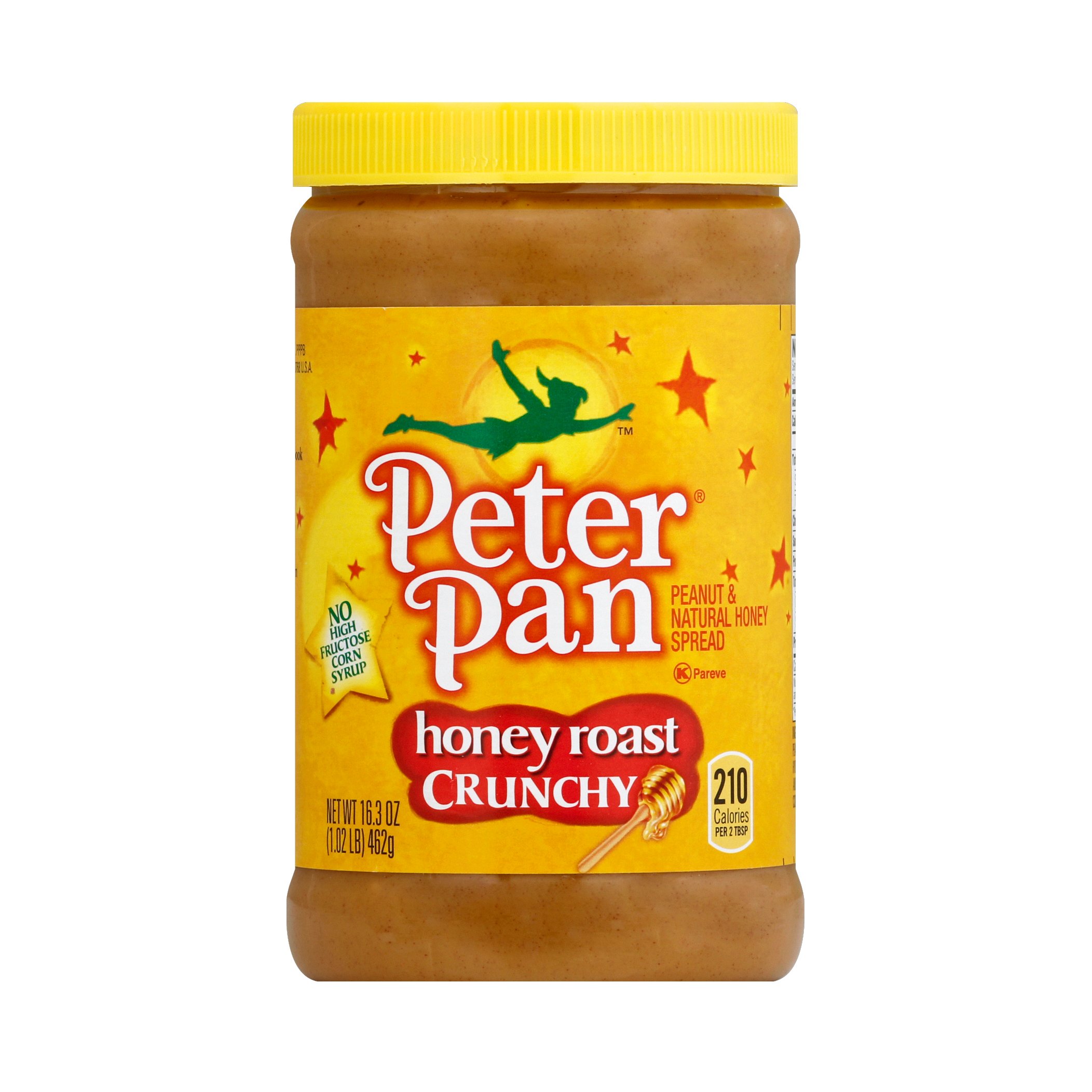Peter Pan Honey Roast Crunchy Peanut Butter Shop Peanut Butter at HEB