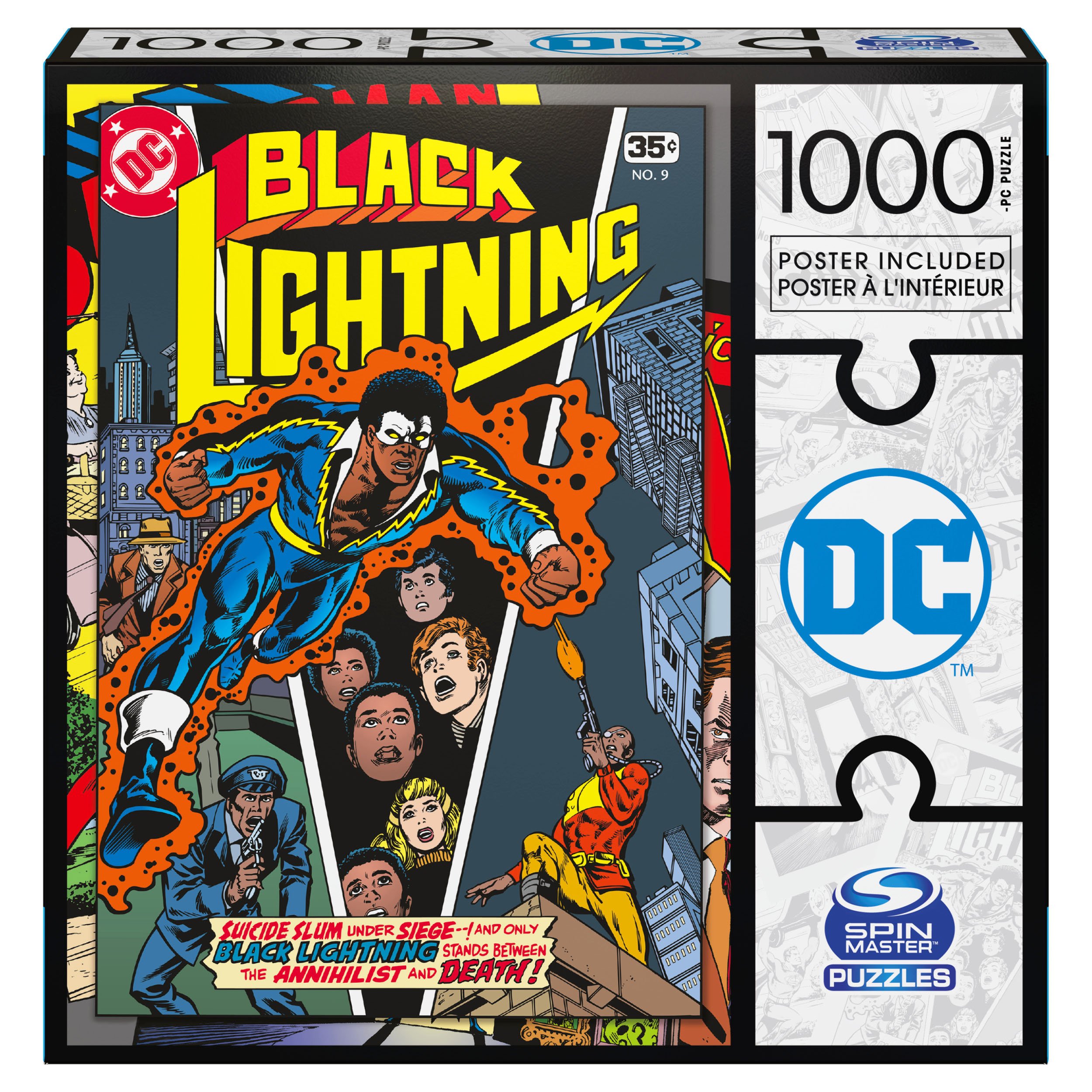 Spin Master Puzzles DC Comics Black Lightning Puzzle with Poster Shop