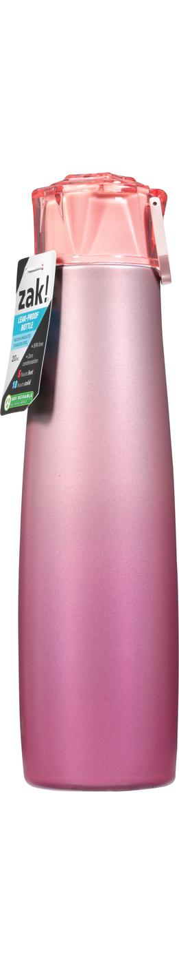 Zak Jewel Stainless Steel Water Bottle - Pink; image 2 of 3