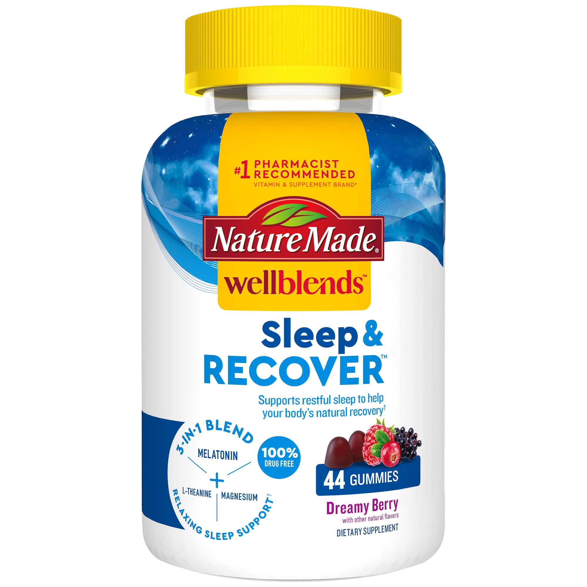 Nature Made WellBlends Sleep & Recover Gummies Dreamy Berry - Shop ...