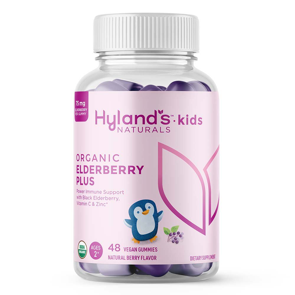 Hyland's Kids Naturals Organic Elderberry Plus Gummies Shop Cough