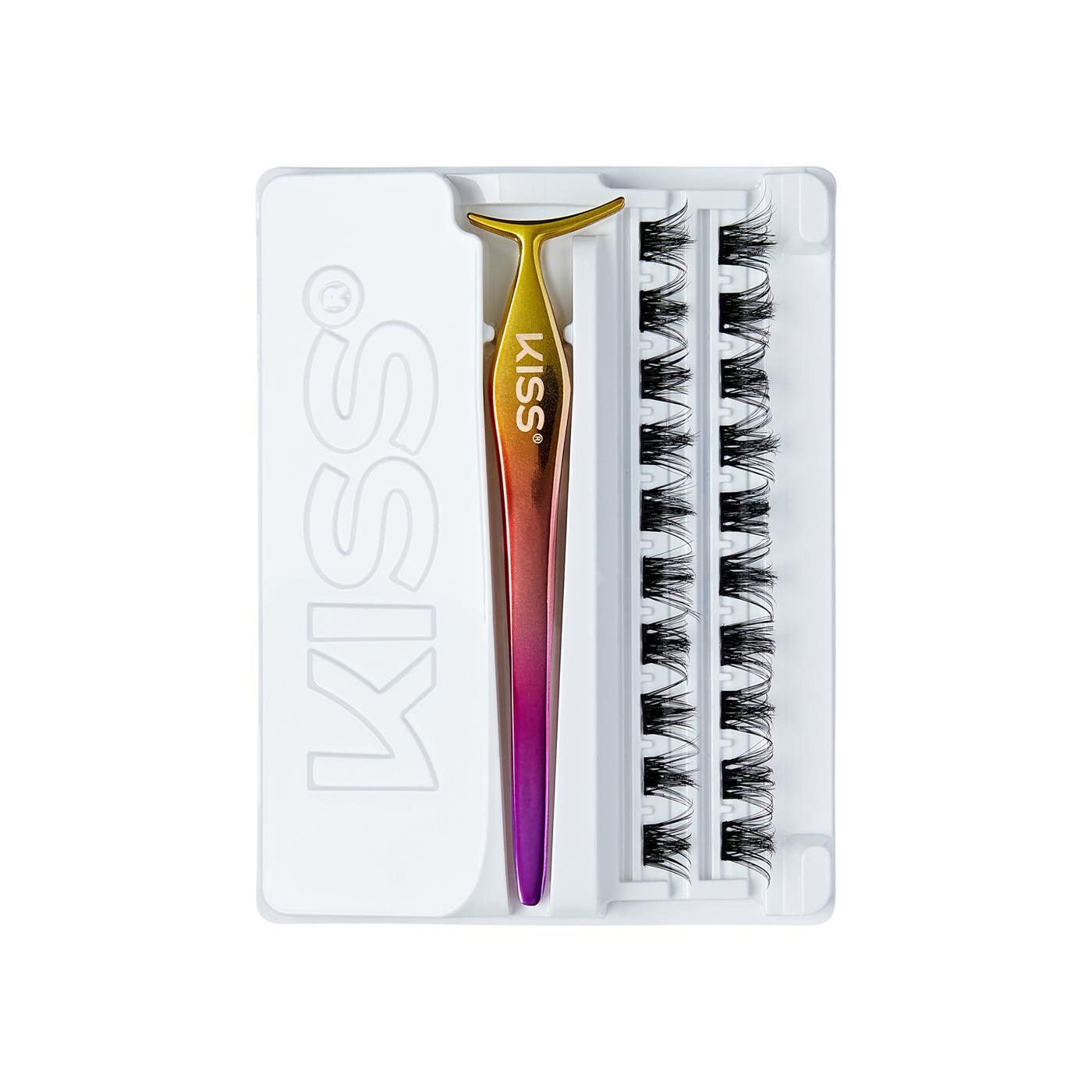 KISS imPRESS Press-On Falsies Lash Extensions Kit - Spiky; image 3 of 6