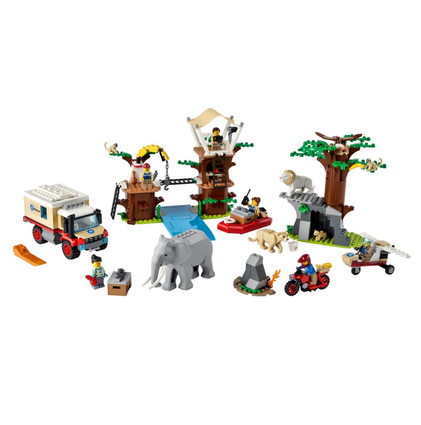 LEGO City Wildlife Rescue Camp Set; image 2 of 2