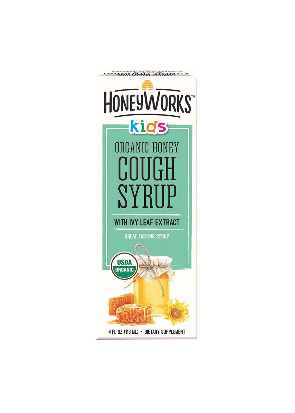 Honey Works Kids Organic Honey Soothing Syrup; image 1 of 5