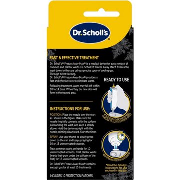Dr. Scholl's Freese Away Max Wart Remover, 10 ct