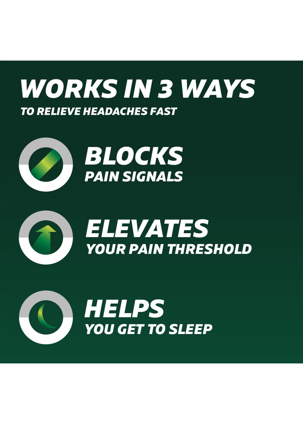 Excedrin PM Headache Relief Caplets; image 9 of 9