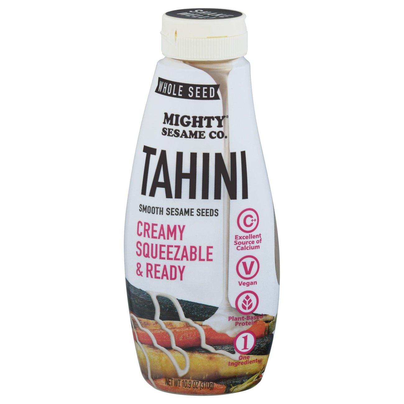 Mighty Sesame Co. Whole Seed Squeezable Tahini Shop Sauces