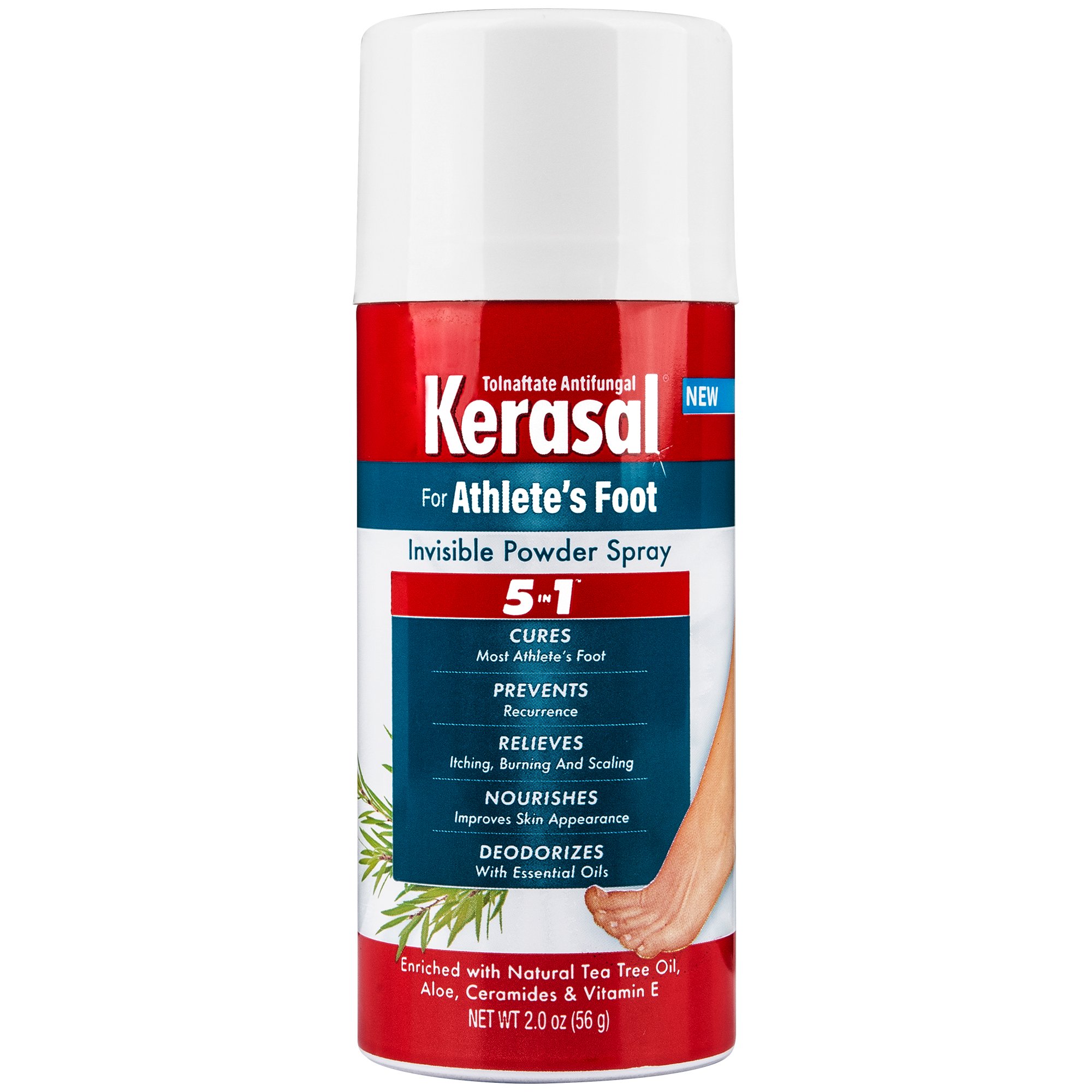 Kerasal Athletes Foot Invisible Powder Spray Shop Medicines
