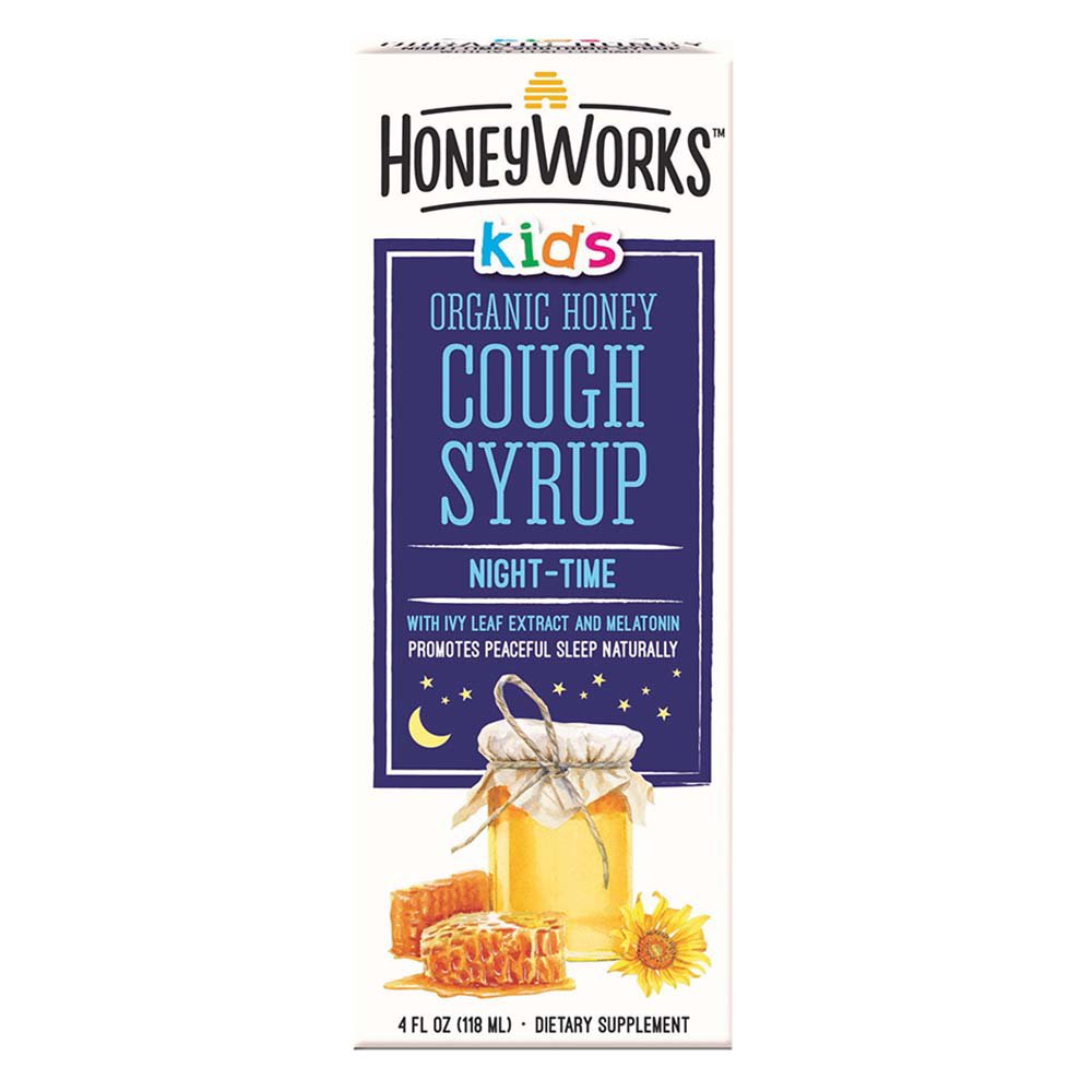 Honey Works Kids Organic Honey NightTime Cough Syrup Shop Cough