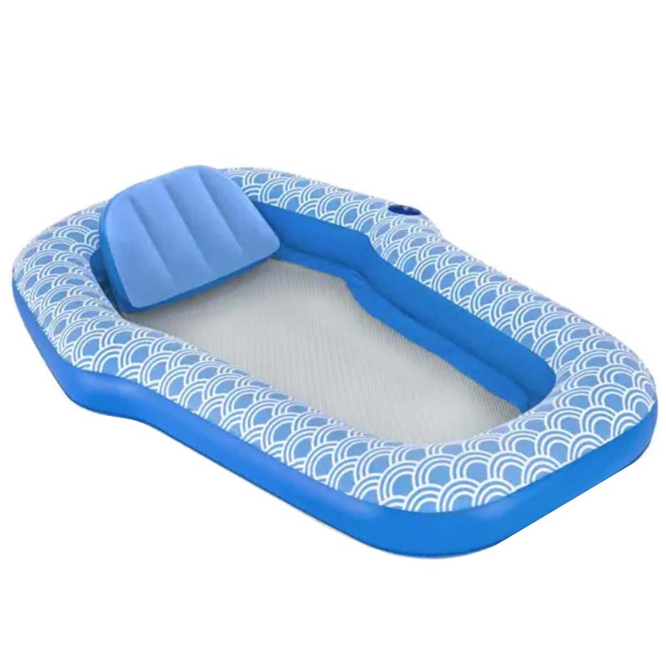 H2O Go! Comfort Plush Inflatable Pool Lounge Shop Floats at HEB