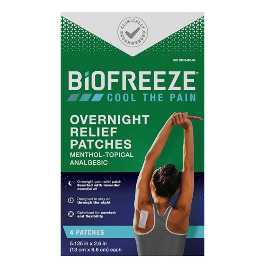 Biofreeze Overnight Relief Patches - Shop Muscle & Joint Pain At H-e-b