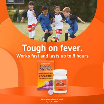 Motrin Children's Ibuprofen Chewable Tabs - Grape
