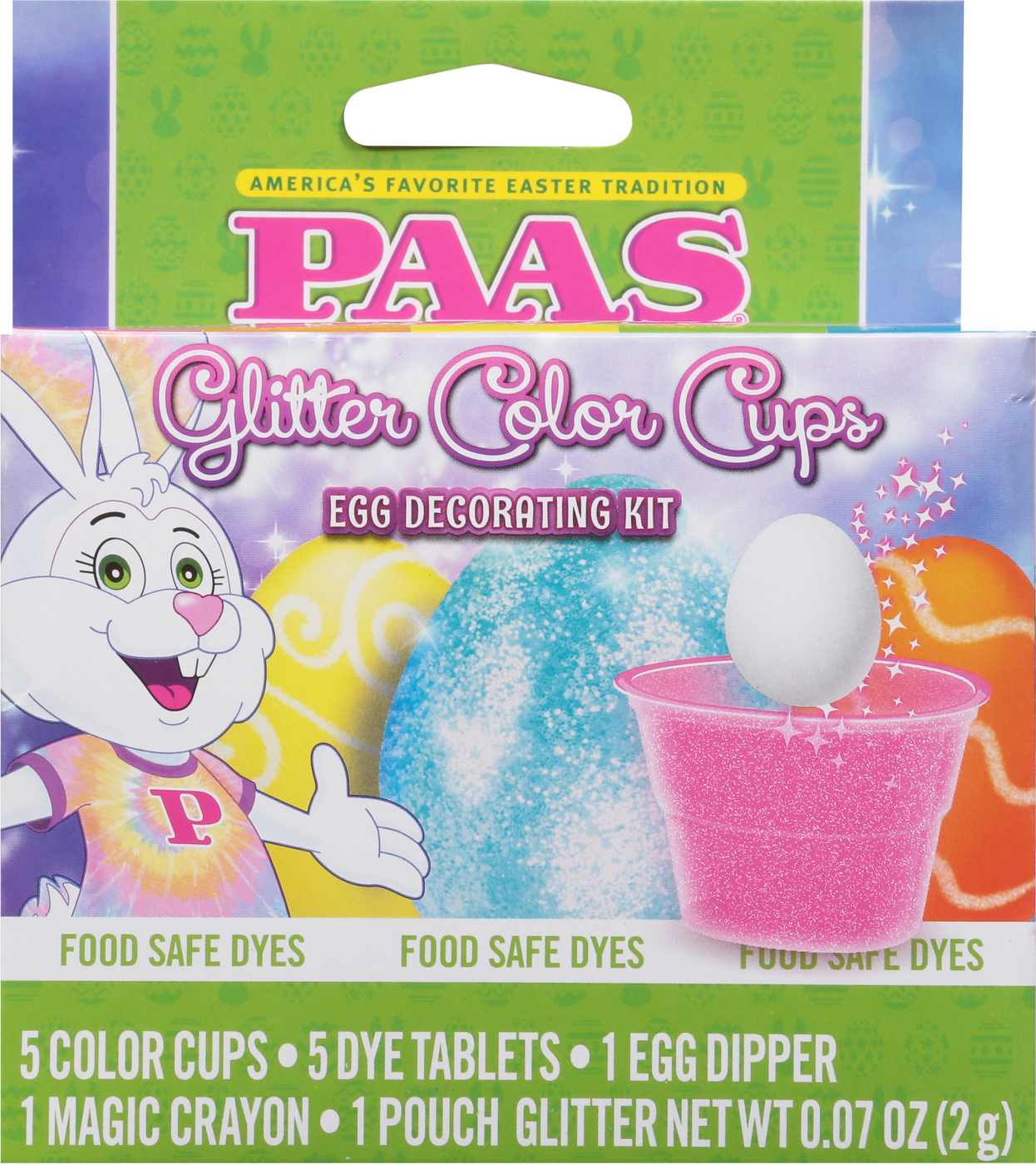 PAAS Glitter Color Cups Easter Egg Decorating Kit - Shop Seasonal decor ...
