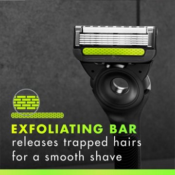 Gillette Labs Razor + 1 Blade Refill + Magnetic Stand for Men