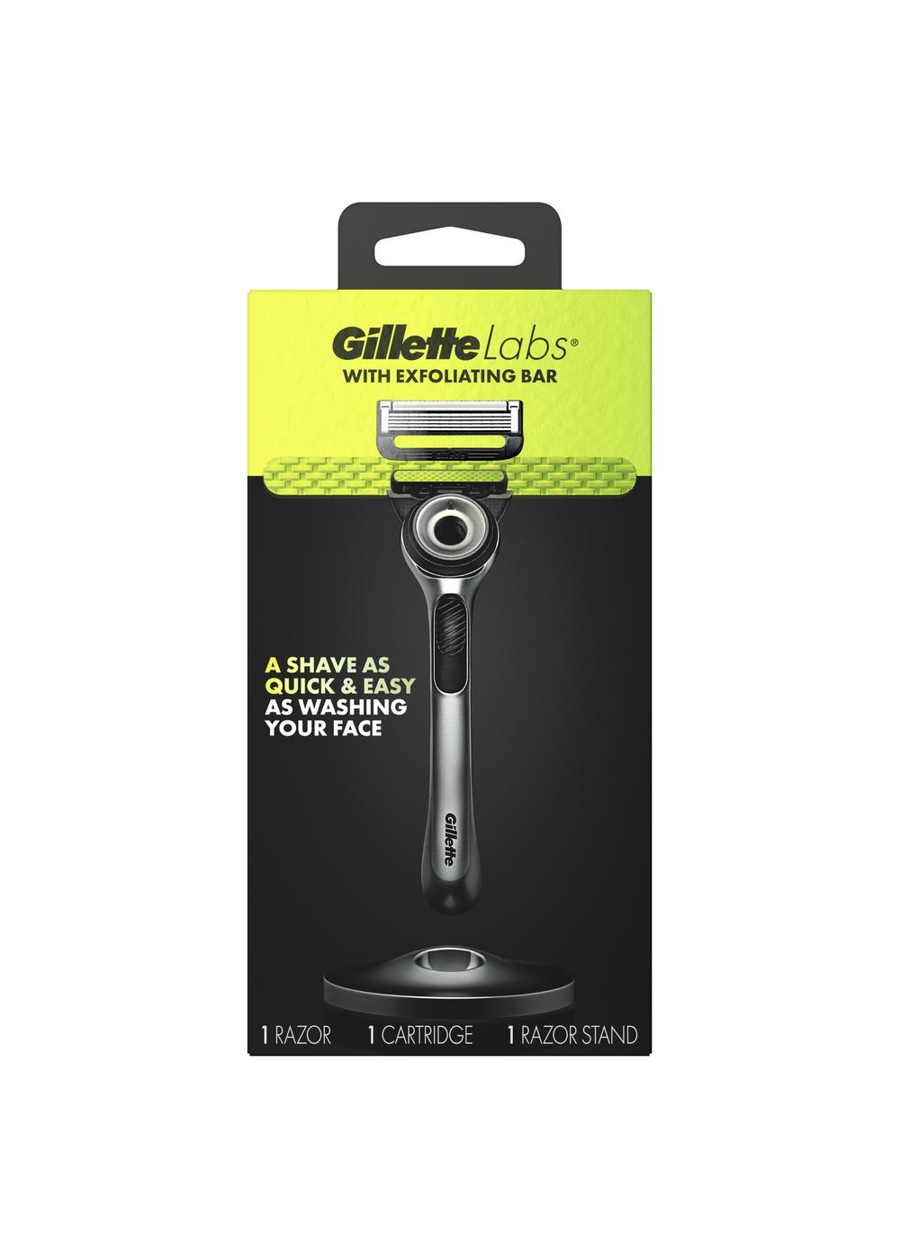 GilletteLabs Razor with Stand + 1 Blade Refill; image 1 of 11