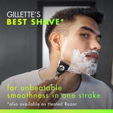 Gillette Labs Razor + 1 Blade Refill + Magnetic Stand for Men