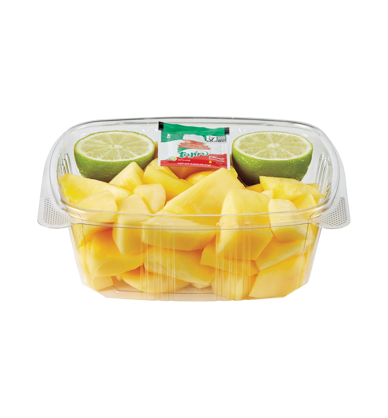 H-E-B Fresh Cut Mango with Lime & Tajín - Large; image 2 of 2