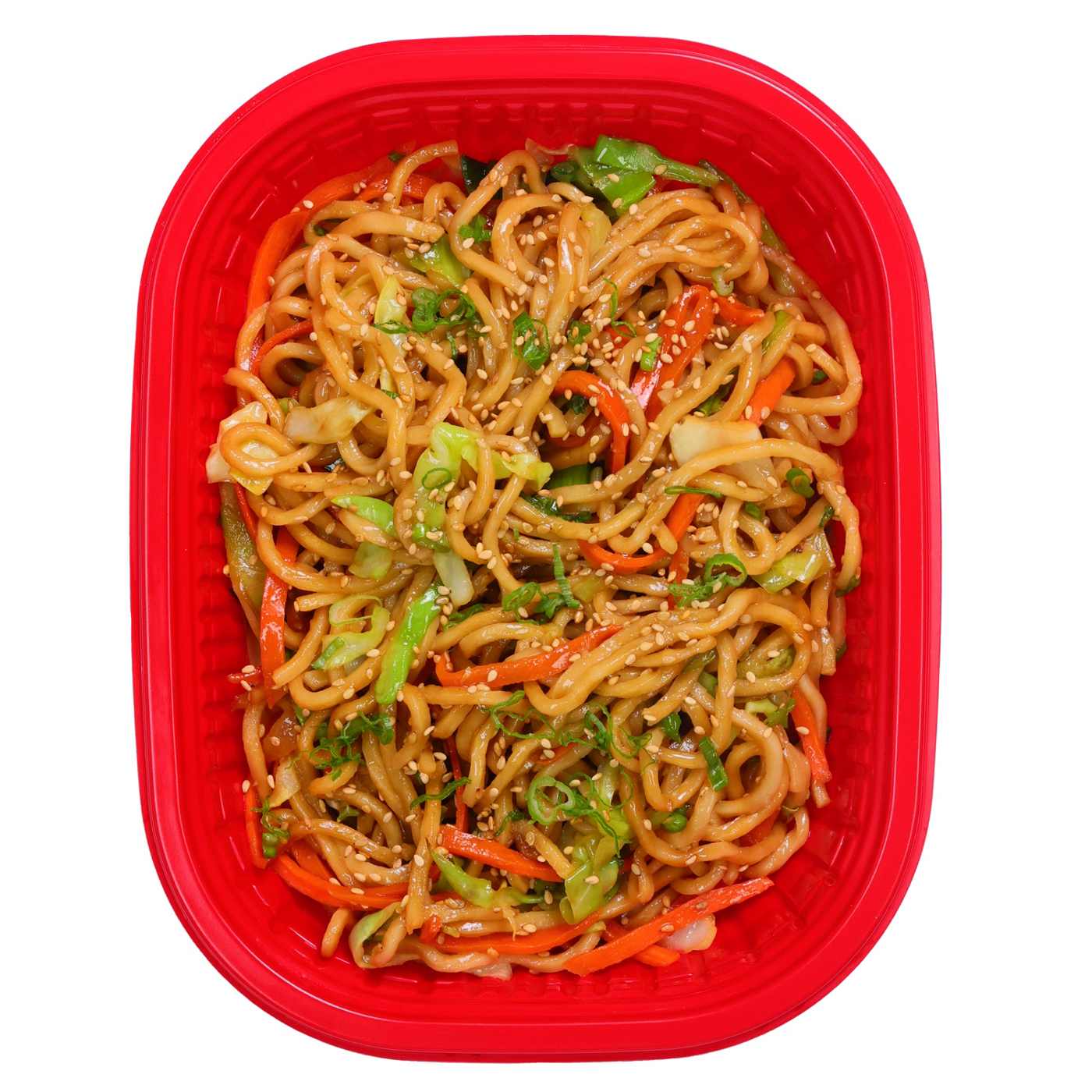 HEB Sushiya Vegetable Lo Mein Noodle Bowl served hot Shop Sushi