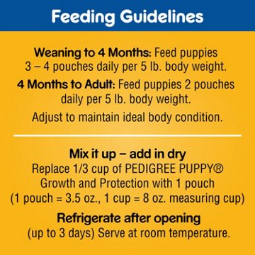 Pedigree Puppy Soft Wet Dog Food