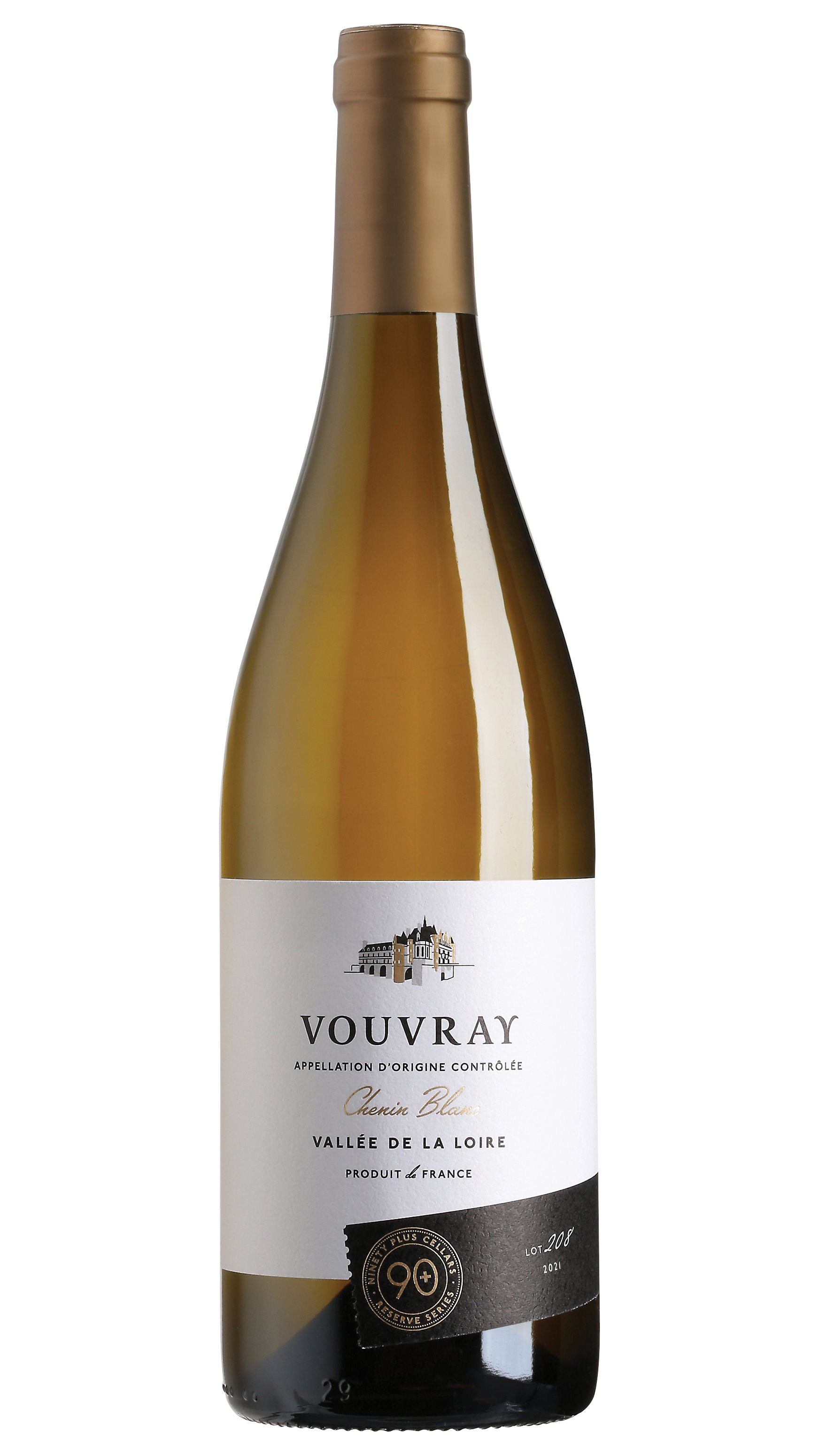 90+ Cellars Lot 208 Vouvray Chenin Blanc, 750 mL | Central Market