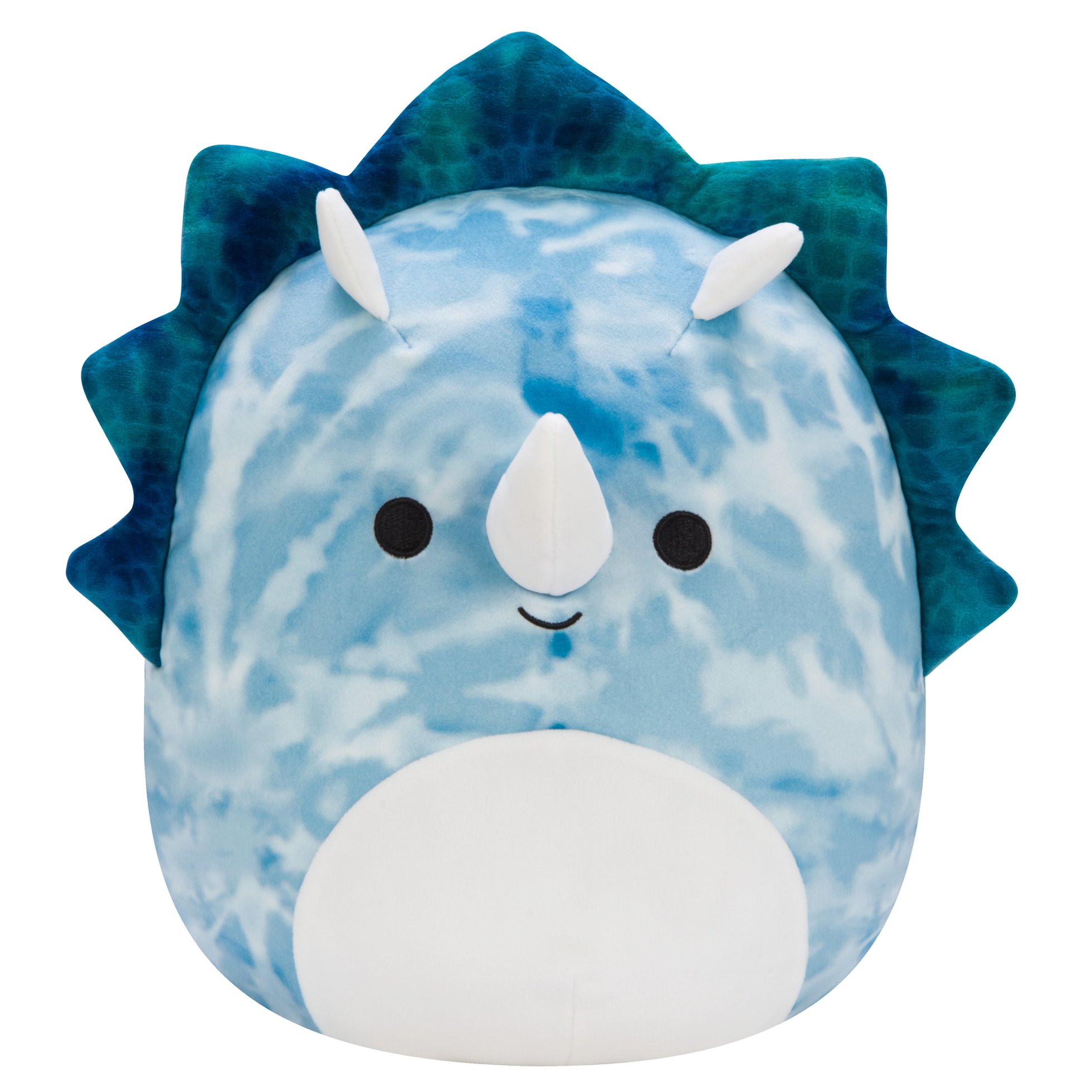 Squishmallows Blue Tie Dye Plush Triceratops Shop Plush toys at HEB