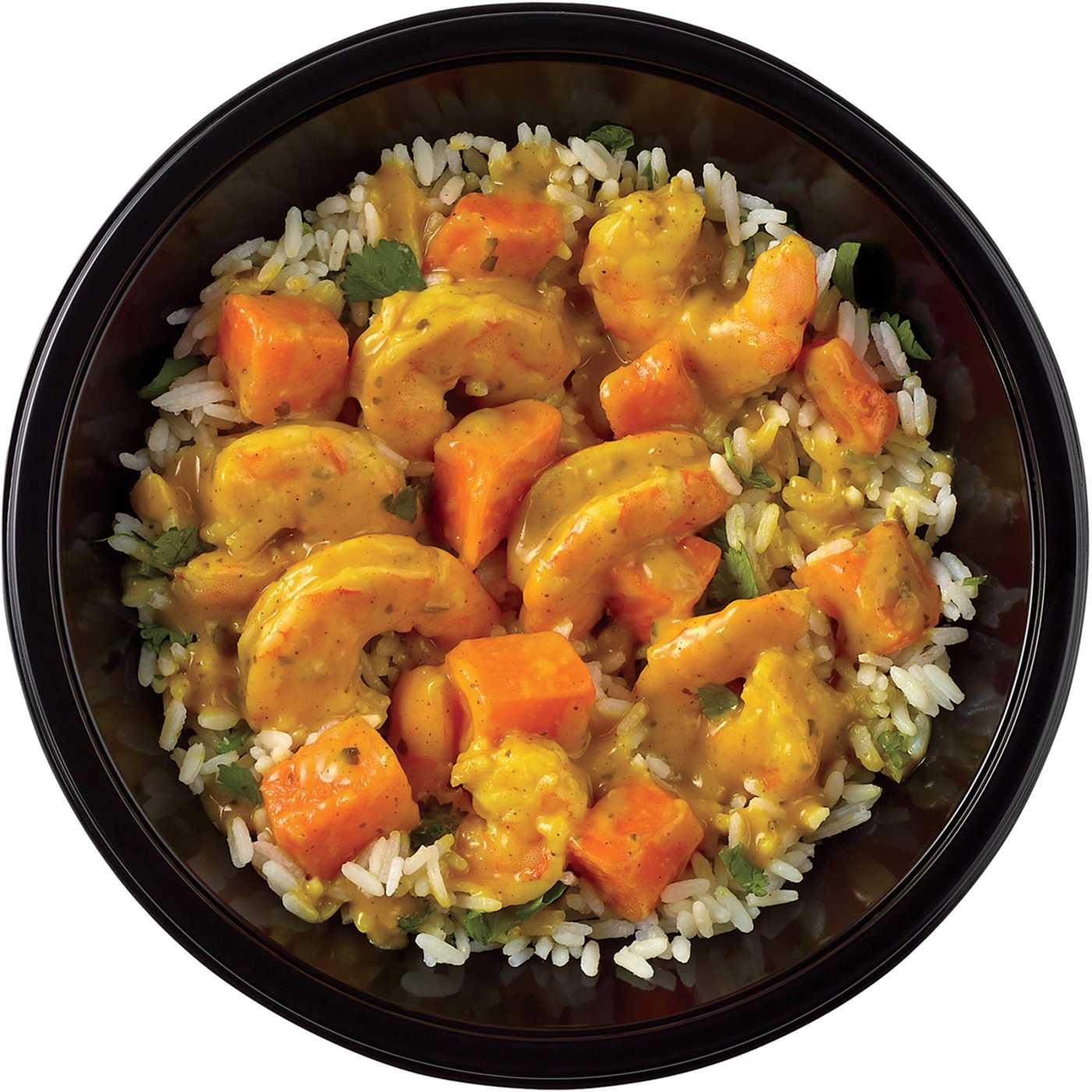 Meal Simple by H-E-B Thai-Style Yellow Curry Shrimp Bowl - Shop Entrees ...