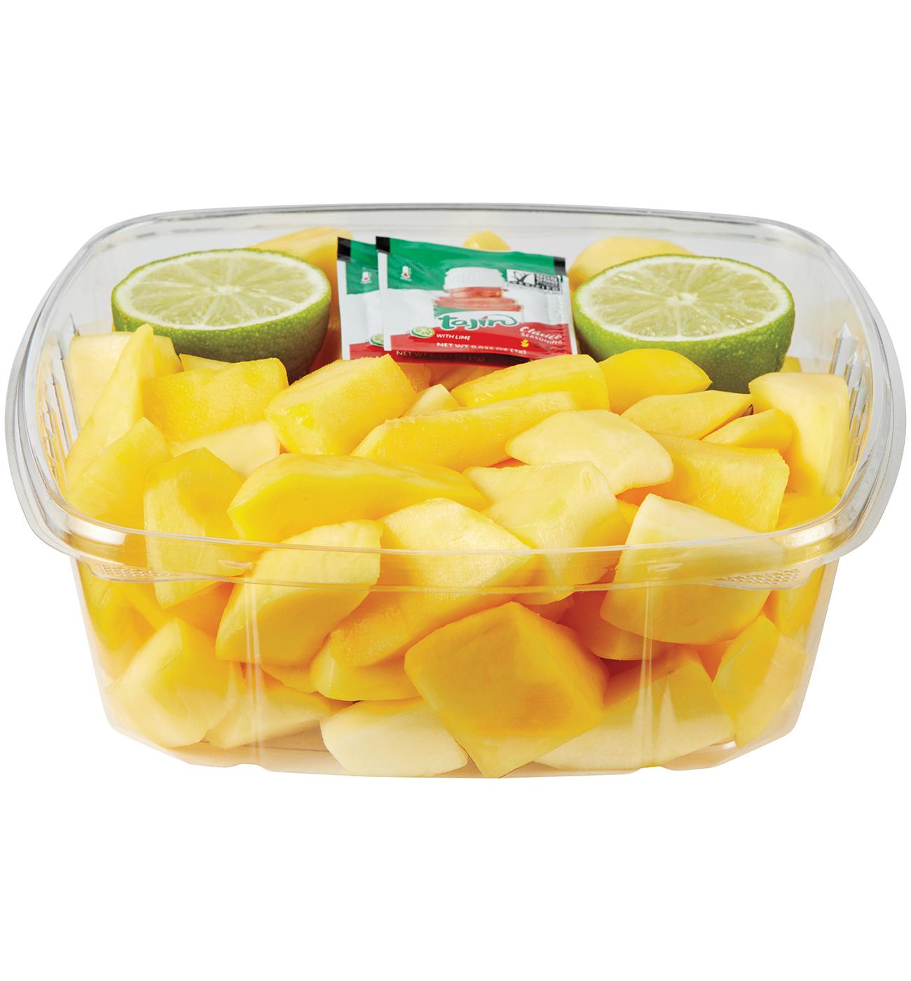 H-E-B Fresh Cut Mango with Tajin & Lime - Extra Large; image 2 of 2