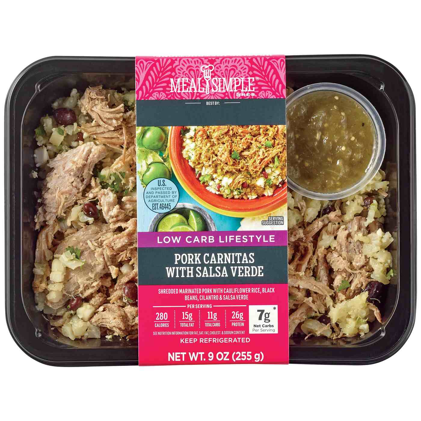 Meal Simple by H-E-B Pork Carnitas & Cauliflower Rice; image 3 of 4