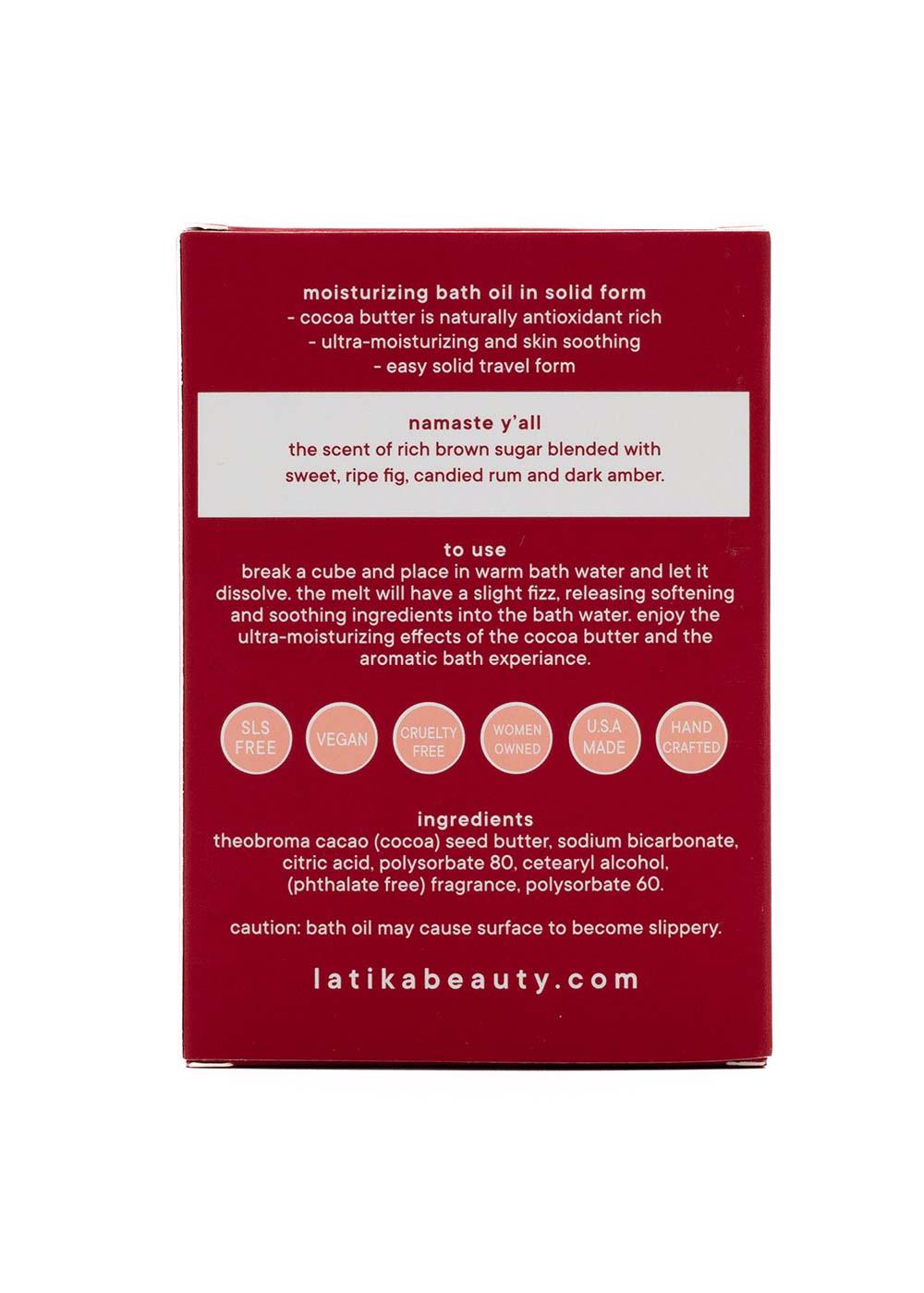 Latika Body Essentials Namaste Y'all Bath Melt; image 4 of 5